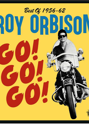 the album cover for Roy Orbison - Go Go Go Best Of 1956-62
