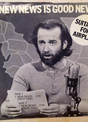 George Carlin : New News Is Good News (7", Single, Promo)