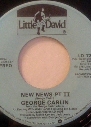 George Carlin : New News Is Good News (7", Single, Promo)