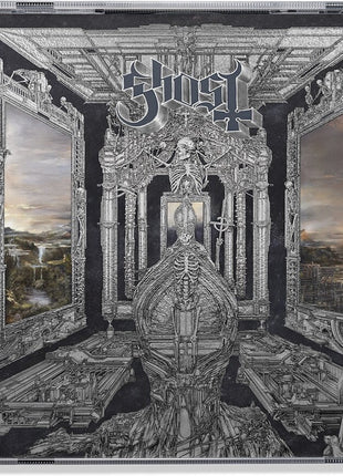 the album cover for Ghost - Skeleta