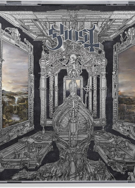 the album cover for Ghost - Skeleta