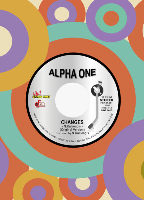 the album cover for Alpha One - Changes [Reissue]