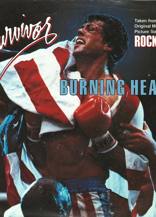 Survivor : Burning Heart (7")