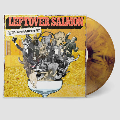Leftover Salmon - Let's Party About It - Deep Yellow / Purple Twisted (Vinyl) (New (N))