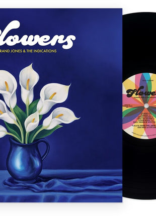 the album cover for Durand Jones  & The Indications - Flowers (Blk)