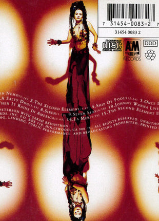 Sarah Brightman : Dive (CD, Album, No )