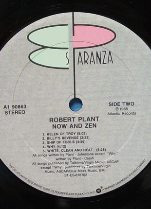Robert Plant : Now And Zen (LP, Album, Club, Car)