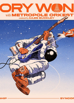 the album cover for Cory Wong  / Metropole Orkest - Starship Syncopation