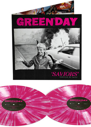 Green Day - Saviors (édition de luxe) [Hot Pink with White Splatter 2LP] (Vinyl) (New (N))