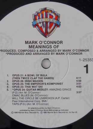 Mark O'Connor : Meanings Of (LP, Album, All)