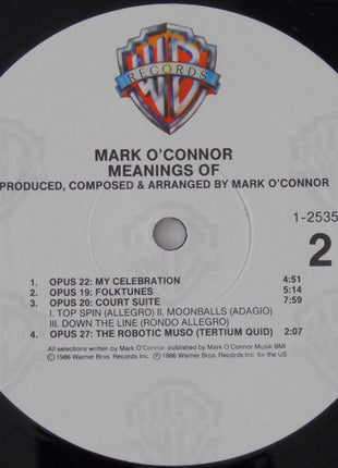 Mark O'Connor : Meanings Of (LP, Album, All)