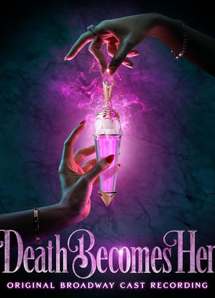 the album cover for Julia Mattison, Noel Carey - Death Becomes Her (Original Broadway Cast Recording) [Andromeda 2LP]