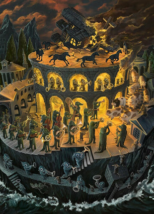 the album cover for King Gizzard &amp; The Lizard Wizard - Phantom Island [180g Recycled LP]