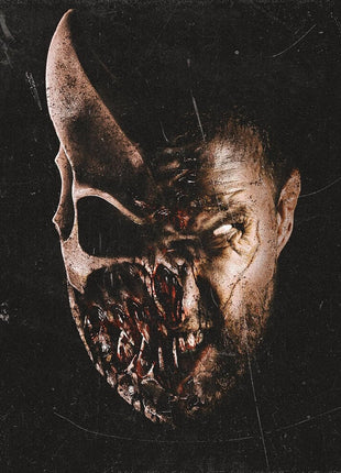 the album cover for Slaughter to Prevail - Grizzly [Bone/Black-Burgundy Splatter LP]