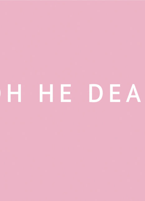 the album cover for Oh He Dead - Pretty