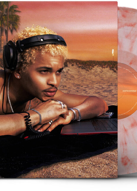 the album cover for Destin Conrad - Love On Digital - Pink [Colored Vinyl] (Gate) (Pnk)