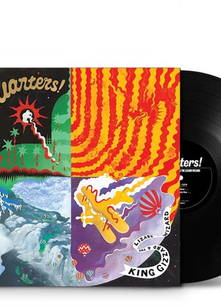 the album cover for King Gizzard & The Lizard Wizard - Quarters [180g Recycled LP]