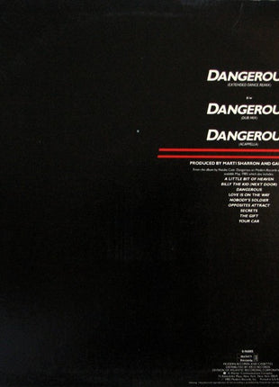 Natalie Cole : Dangerous (Extended Dance Remix) (12", Single, SRC)