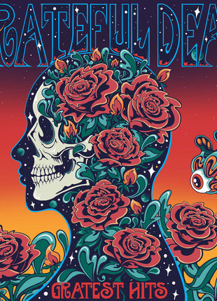 the album cover for Grateful Dead - Gratest Hits (Blue) [Colored Vinyl]