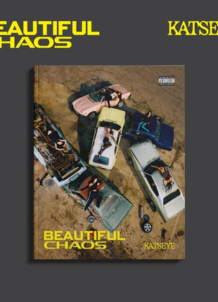 the album cover for KATSEYE - BEAUTIFUL CHAOS [Chaotic Version]