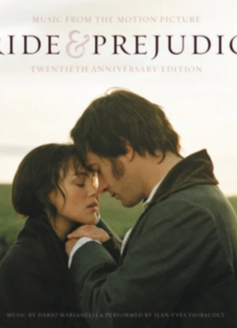 the album cover for Dario Marianelli/Jean-Yves Thibaudet - Pride &amp; Prejudice (Music From The Motion Picture) [Twentieth Anniversary Edition Deluxe LP]
