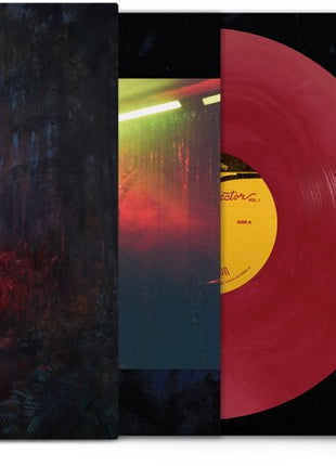 the album cover for Lord Huron - The Cosmic Selector Vol. 1  [Red Swirl 2 LP]