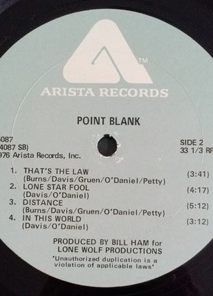 Point Blank (9) : Point Blank (LP, Album, Pla)
