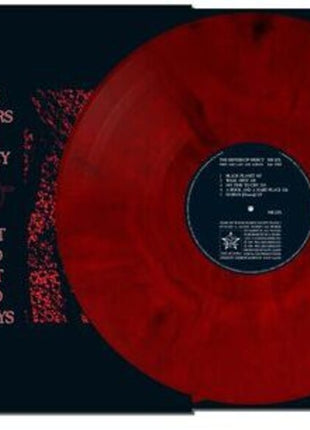 the album cover for Sisters Of Mercy - First And Last And Always (Elektra 75) [Colored Vinyl, Black and Red Marble]
