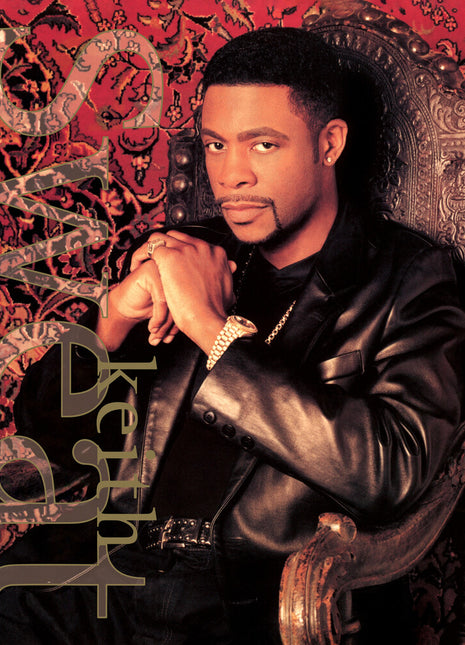 the album cover for Keith Sweat - Keith Sweat (Elektra 75) [Colored Vinyl, Red, Retailer Exclusive]