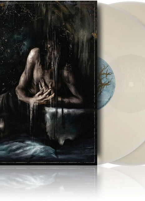 the album cover for Lorna Shore - I Feel The Everblack Festering Within Me [translucent milky clear LP]
