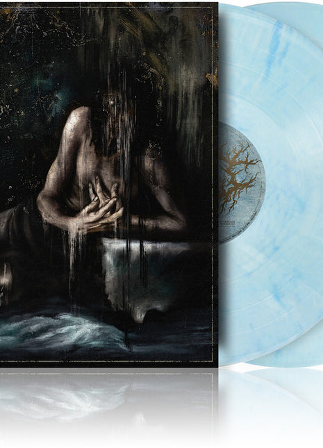the album cover for Lorna Shore - I Feel The Everblack Festering Within Me [Light Blue Marble LP]