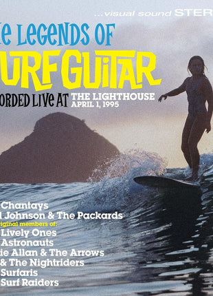 the album cover for Legends of Surf Guitar / Various - The Legends of Surf Guitar (Various Artists)