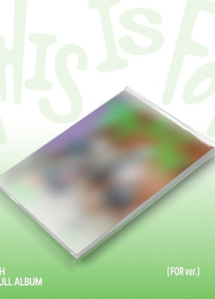 the album cover for TWICE - This Is For [For Ver.] (Post) (Phob) (Phot)