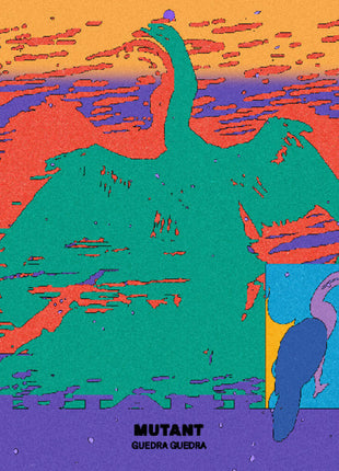 the album cover for Guedra Guedra - Mutant [Colored Vinyl] [With Booklet] (Wht) [Indie Exclusive] [Download Included] (Eco)