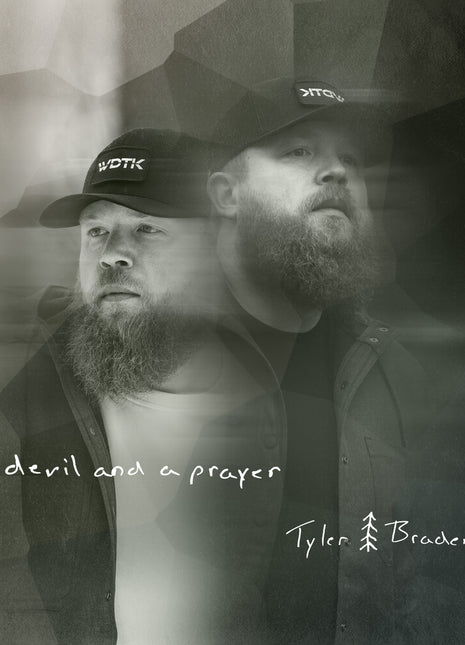 the album cover for Tyler Braden - Devil & A Prayer (Mod)