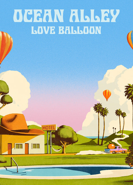 the album cover for Ocean Alley - Love Balloon