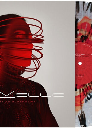 the album cover for Chevelle - Bright As Blasphemy [Indie Exclusive Ruby/Clear/White-Black Splatter LP]