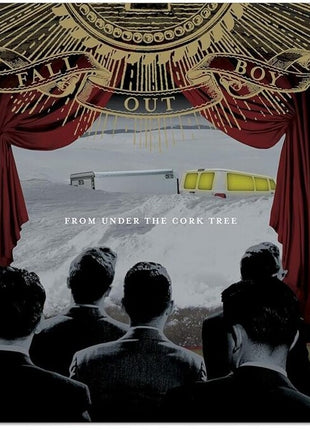 the album cover for Fall Out Boy - From Under The Cork Tree