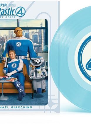 the album cover for Michael Giacchino/Andrea Datzman - Fantastic Four: First Steps Main Theme - O.S.T.