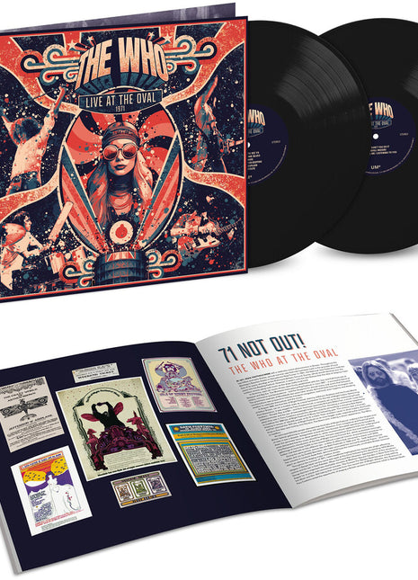the album cover for The Who - Live at the Oval 1971 [2 LP]