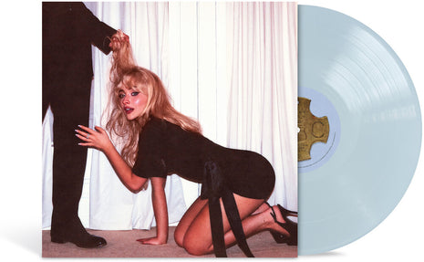 the album cover for Sabrina Carpenter - Man's Best Friend [Light Blue LP]