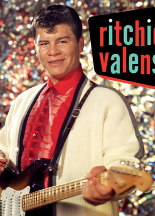 the album cover for Richie Valens - Now Playing [Colored Vinyl] (Red)