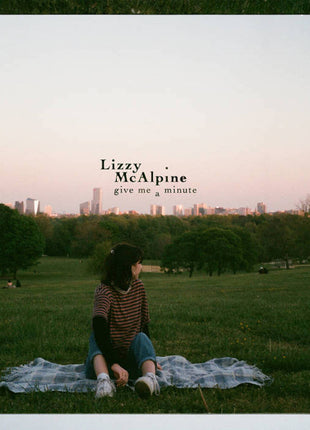 the album cover for Lizzy McAlpine - Give Me A Minute [Pink Colored Vinyl]