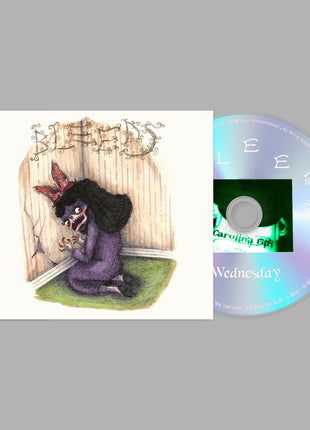 the album cover for Wednesday - Bleeds