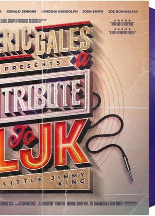 the album cover for Eric Gales - Tribute To Ljk