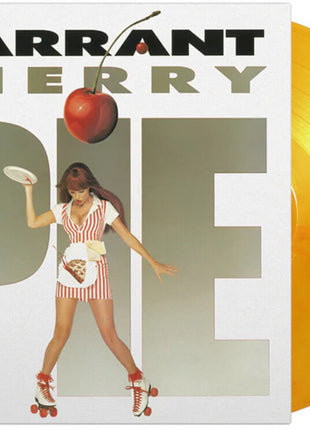 the album cover for Warrant - Cherry Pie [Yellow Colored Vinyl] [Limited Edition] [180 Gram]