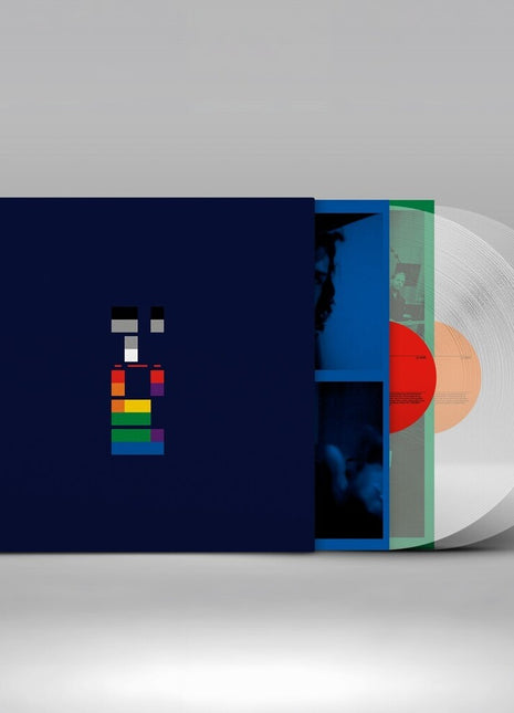 the album cover for Coldplay - X&Y [Clear Vinyl]