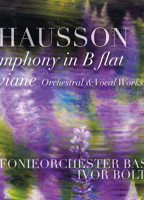 the album cover for Sinfonieorchester Basel - Sym No. 1 - Chansons