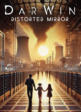 the album cover for Darwin - Distorted Mirror