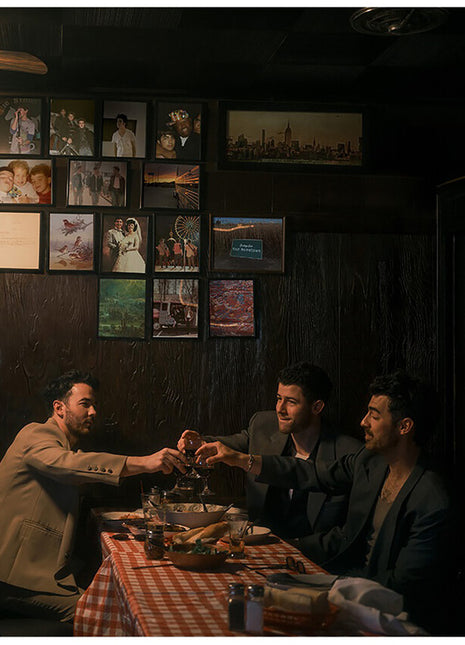 the album cover for Jonas Brothers - Greetings From Your Hometown [Cobalt Blue LP]